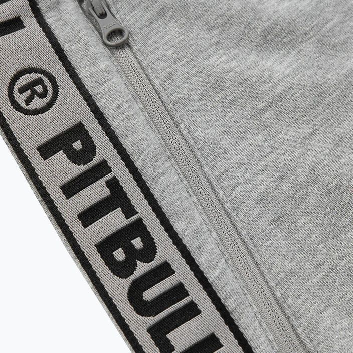 Мъжки къси панталони Pitbull West Coast Meridian grey/melange 5