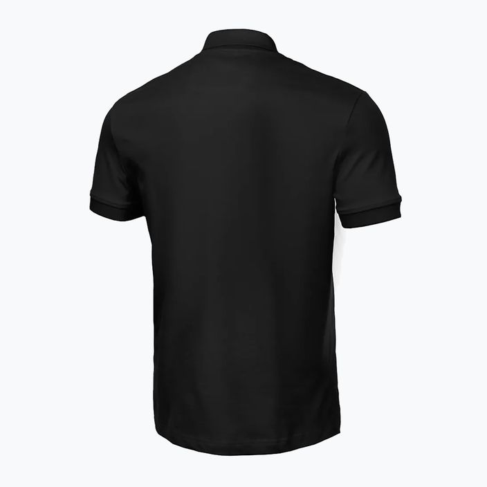 Мъжка тениска поло Pitbull West Coast Polo Jersey Small Logo 210 GSM black 2