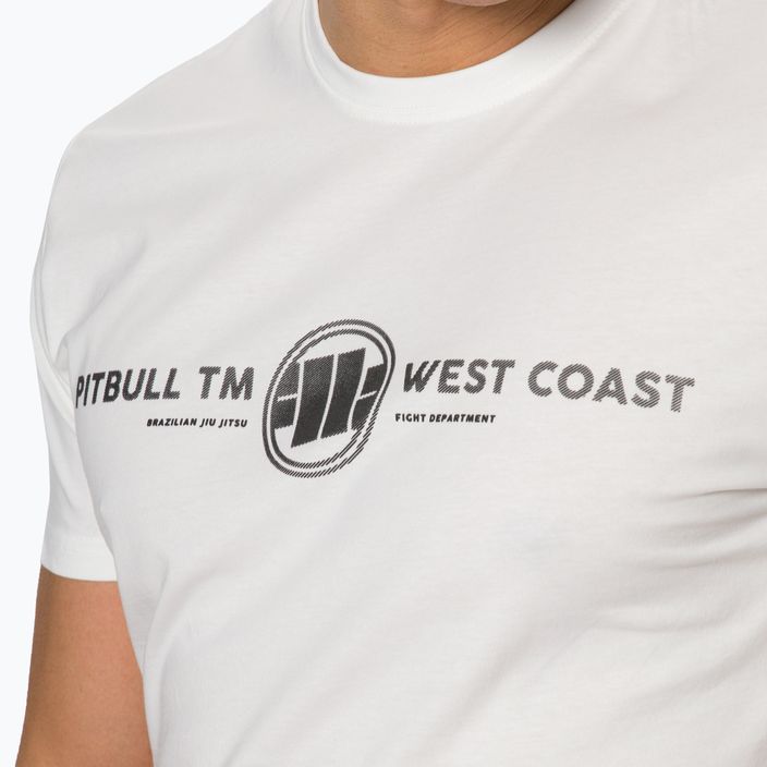 Мъжка тениска Pitbull West Coast Keep Rolling Middle Weight white 4