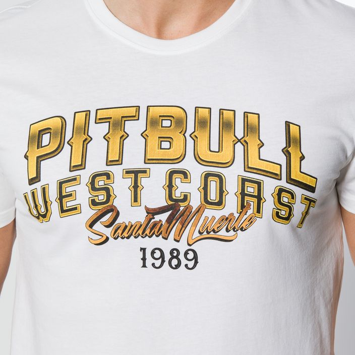 Мъжка тениска Pitbull West Coast Santa Muerte white 4