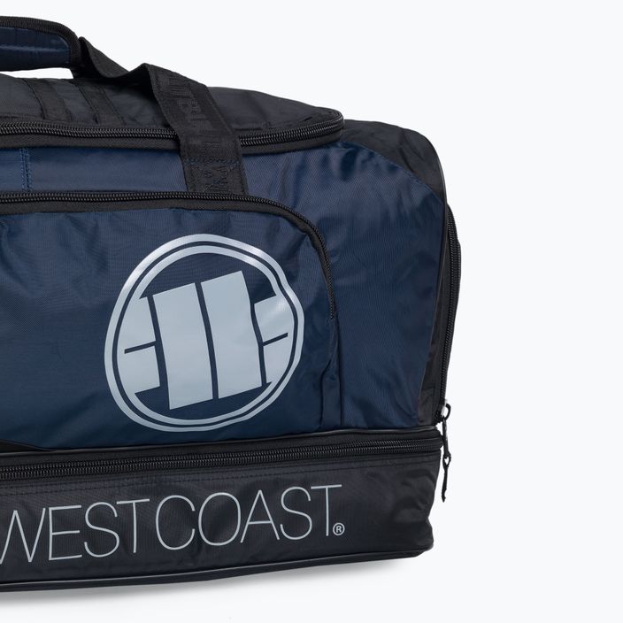 Мъжка чанта за тренировки Pitbull West Coast Big Logo TNT black/dark navy 3