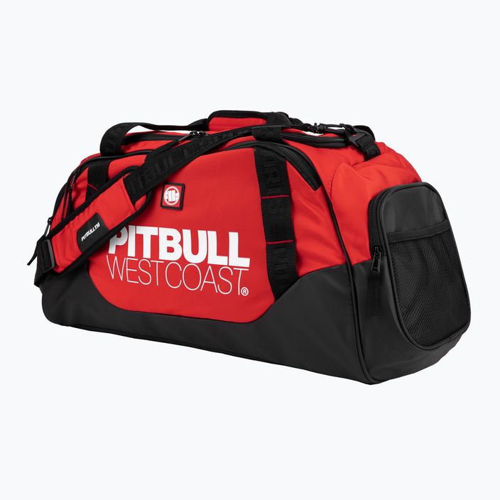 Мъжка чанта за тренировки Pitbull West Coast Big Logo TNT black/red 7