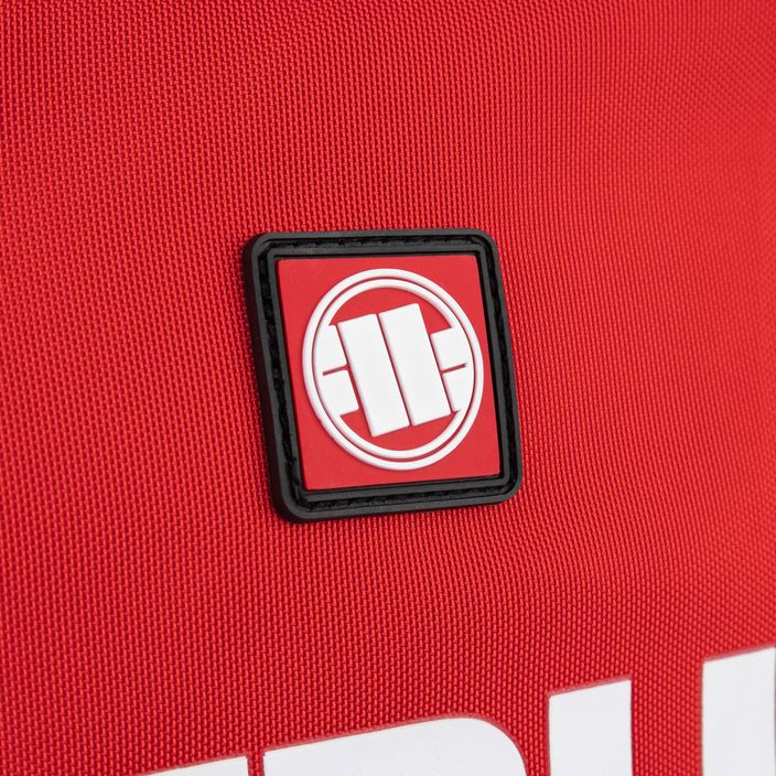 Мъжка чанта за тренировки Pitbull West Coast Big Logo TNT black/red 13