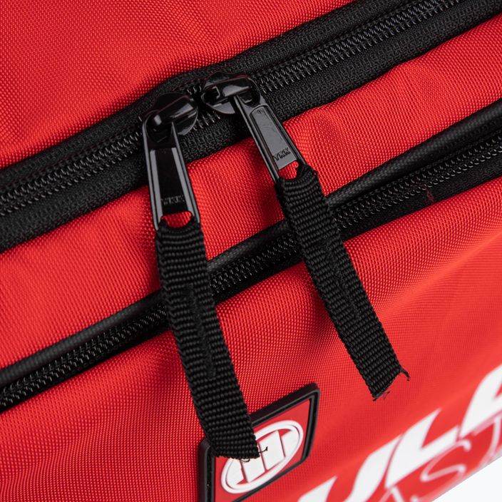 Мъжка чанта за тренировки Pitbull West Coast Big Logo TNT black/red 14