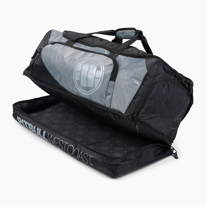 Мъжка чанта за тренировки Pitbull West Coast Big Logo TNT black/grey 6