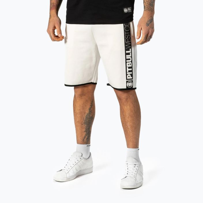 Мъжки къси панталони Pitbull West Coast Saturn off white