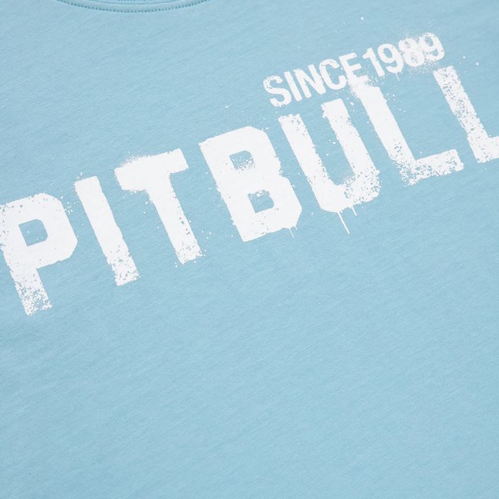 Дамска тениска Pitbull West Coast T-S Grafitti light blue 2