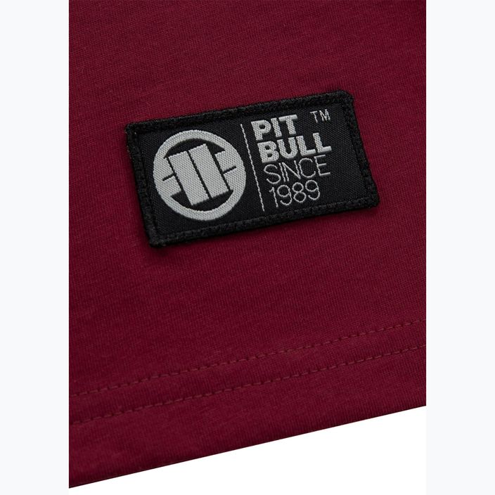 Pitbull West Coast мъжка тениска Hilltop в цвят бордо 6