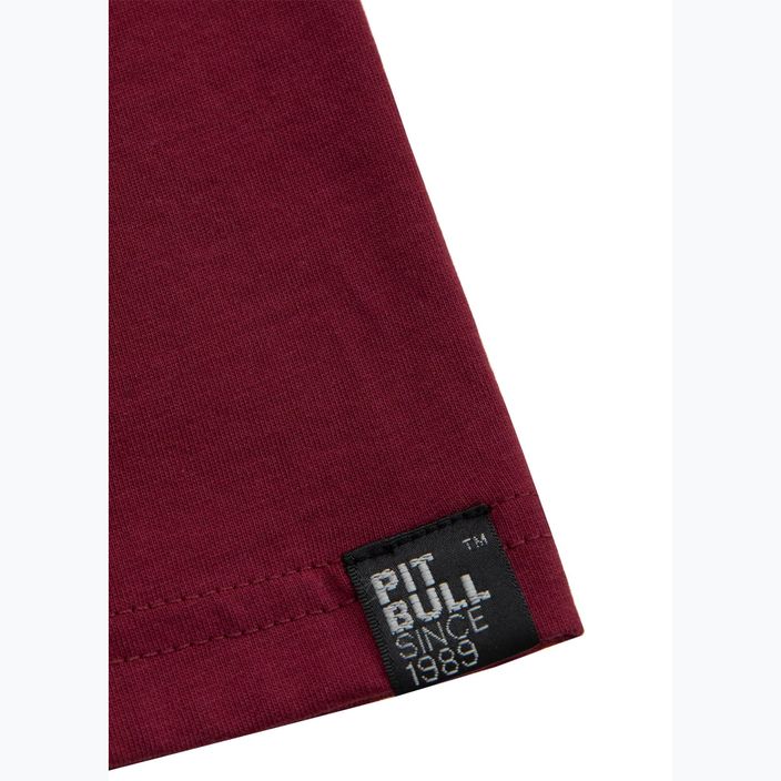 Pitbull West Coast мъжка тениска Hilltop в цвят бордо 7