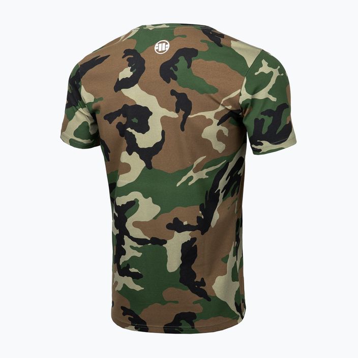 Мъжка тениска Pitbull West Coast Classic Boxing woodland camo 5