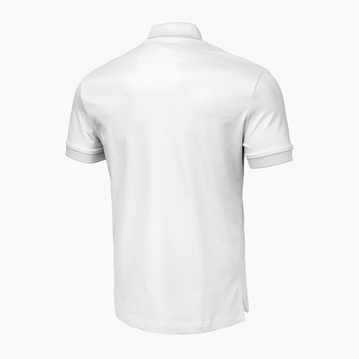 Мъжка тениска поло Pitbull West Coast Polo Pique Regular white 2
