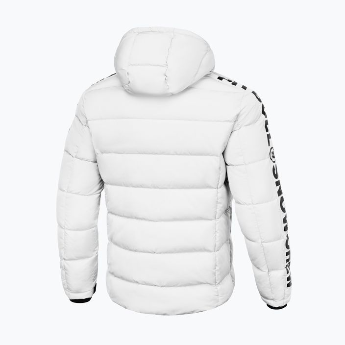 Pitbull West Coast Airway 4 Padded Hooded down jacket off white за мъже 5