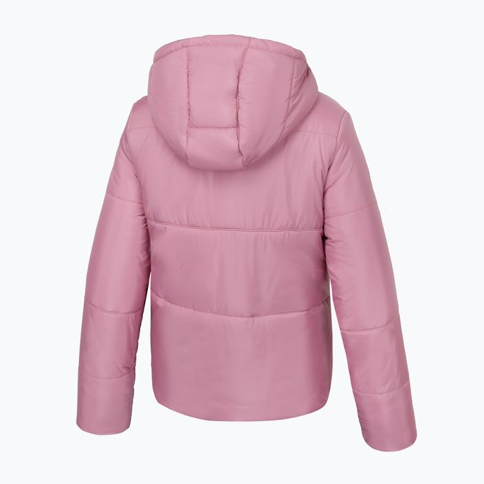 Pitbull West Coast дамско зимно яке Jenell Quilted Hooded pink 4