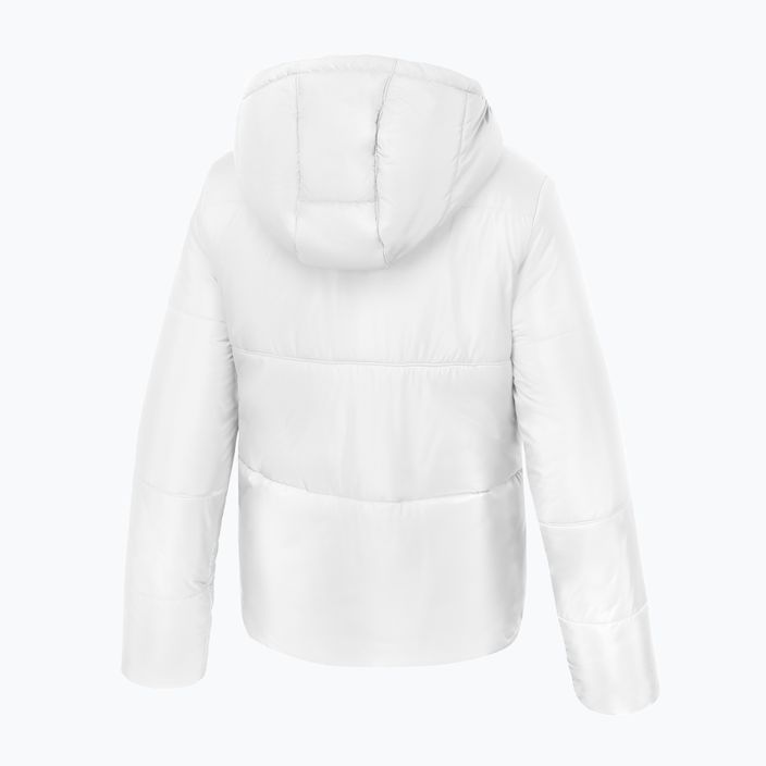 Pitbull West Coast дамско зимно яке Jenell Quilted Hooded white 4
