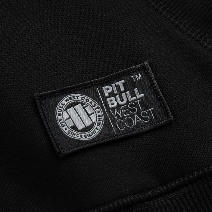 Мъжки потник с качулка Pitbull West Coast Steel Logo черен 6