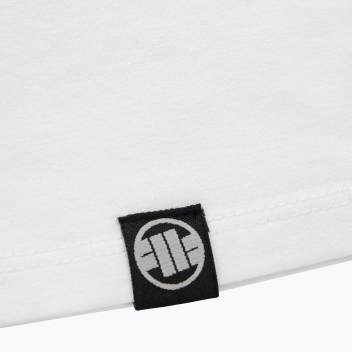 Pitbull West Coast дамска тениска Small лого бяло 7