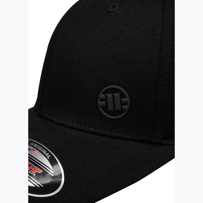 Pitbull West Coast Мъжка пълна шапка "Малко лого", заваряване, младежка, черна 3
