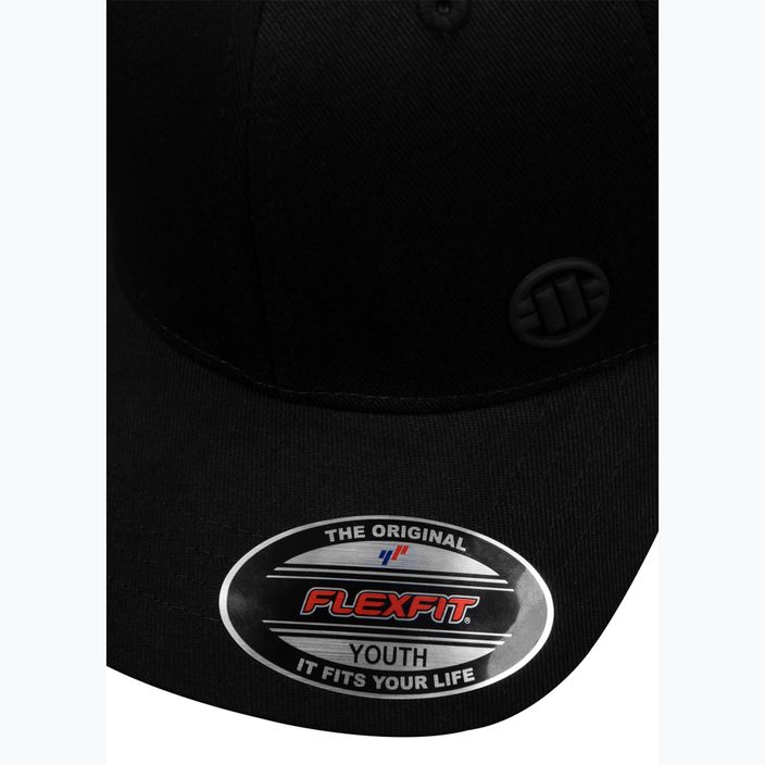 Pitbull West Coast Мъжка пълна шапка "Малко лого", заваряване, младежка, черна 4