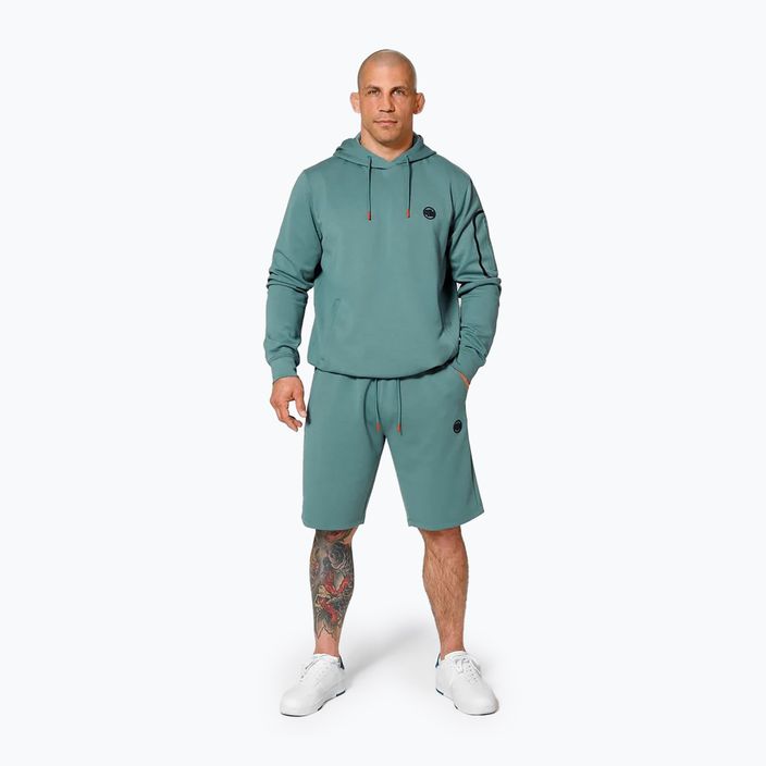 Мъжки суитшърт Pitbull West Coast Explorer Hooded mint 2