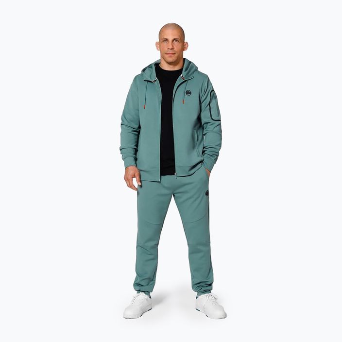 Мъжки суитшърт Pitbull West Coast Explorer Hooded Hooded Zip mint 2