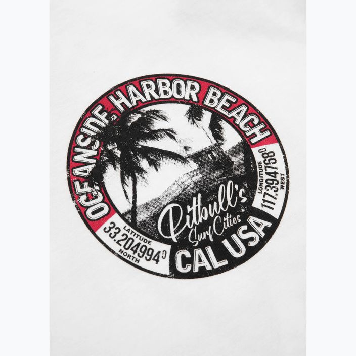 Pitbull West Coast Oceanside бяла мъжка тениска 3