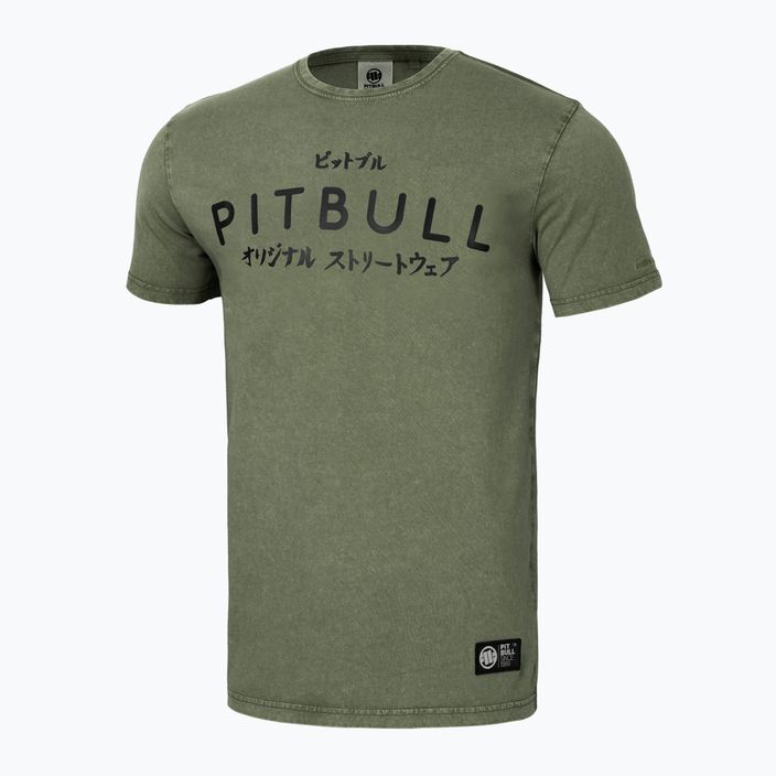 Pitbull West Coast мъжка тениска Bravery olive 4