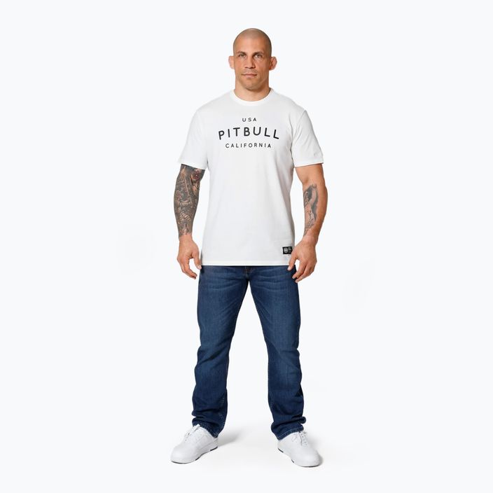 Pitbull West Coast мъжка тениска Usa Cal white 2