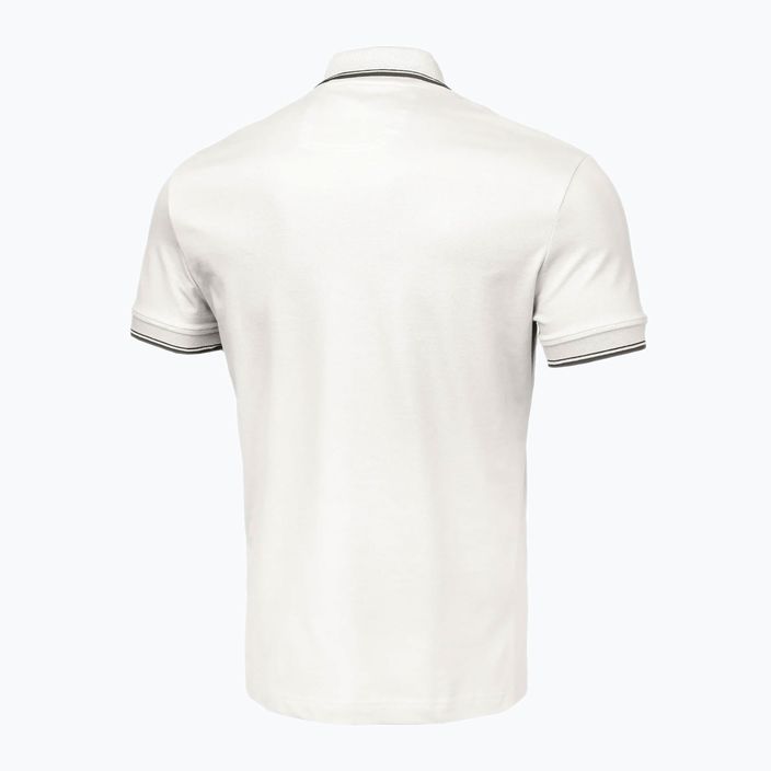 Мъжка поло риза Pitbull West Coast Pique Stripes Regular white 2