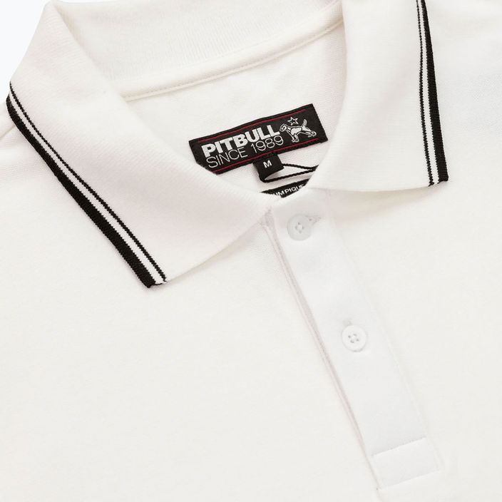 Мъжка поло риза Pitbull West Coast Pique Stripes Regular white 6