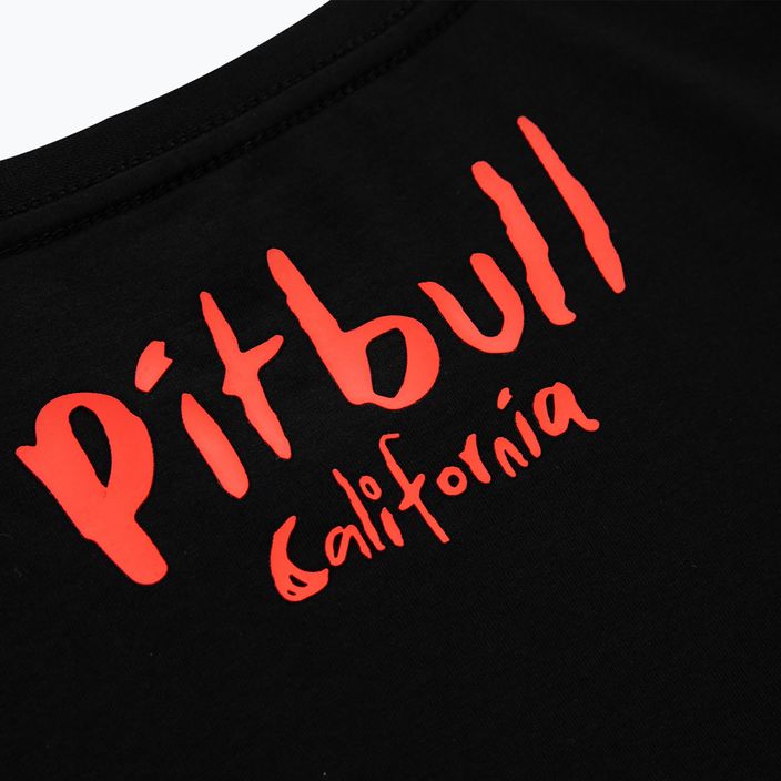 Pitbull West Coast дамска тениска Акварел черно 5