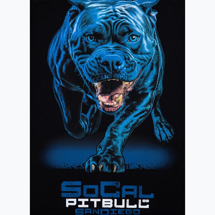 Pitbull West Coast мъжка тениска в синьо черно 3