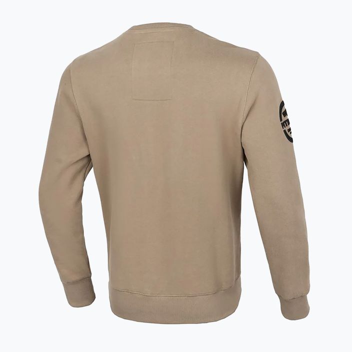 Мъжки суитшърт Pitbull Sherwood Crewneck pale sand 6