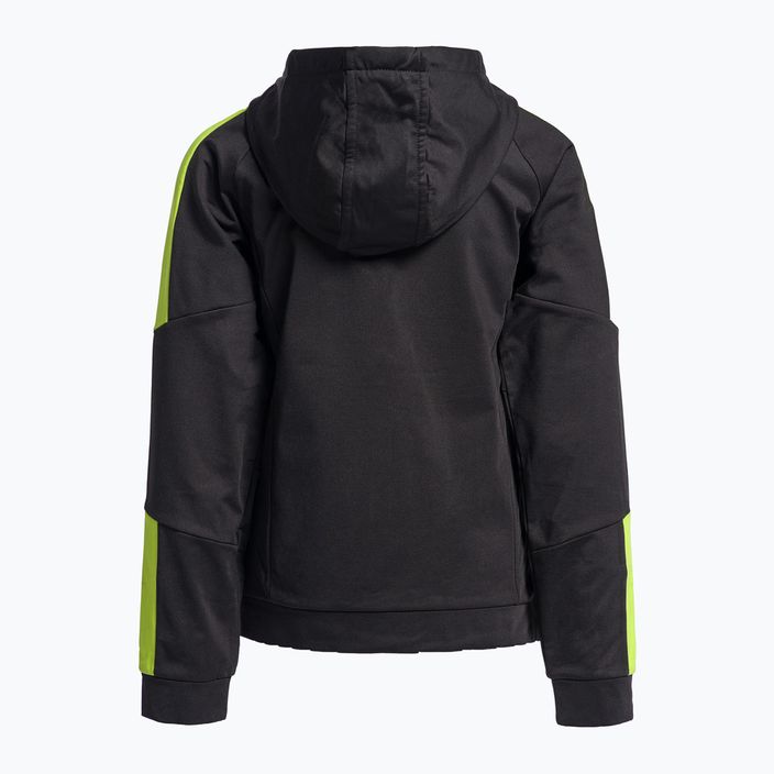 Детска блуза за преходи 4F черен-зелен HJZ22-JBLMF001 2