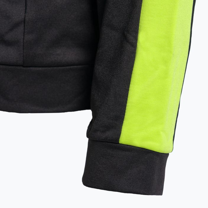 Детска блуза за преходи 4F черен-зелен HJZ22-JBLMF001 7