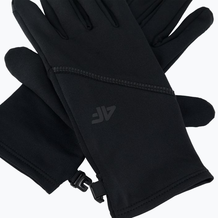 4F ръкавици за трекинг REU009 черни H4Z22 4