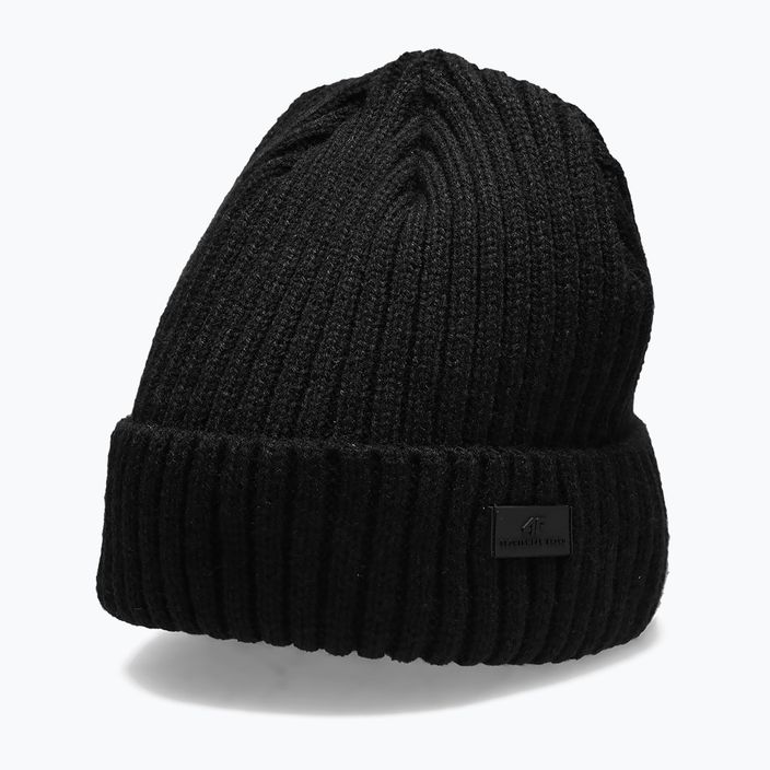 Мъжка зимна шапка 4F черна H4Z22-CAM009 4