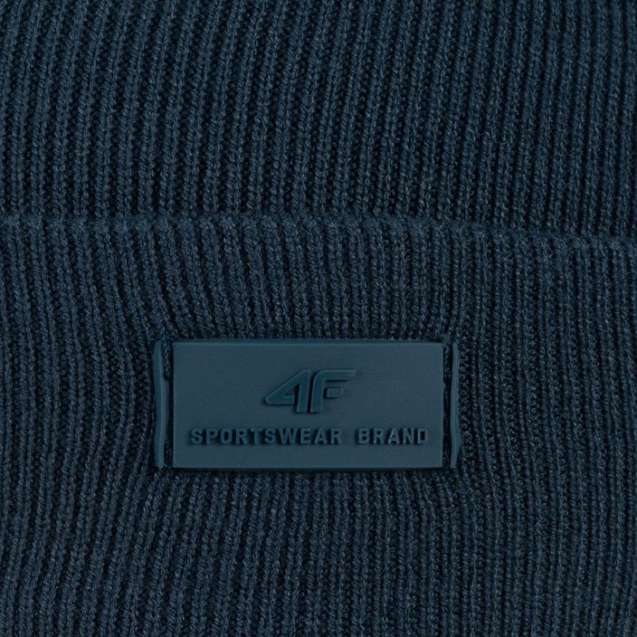 Мъжка зимна шапка 4F синя H4Z22-CAM004 4