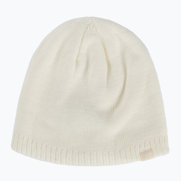 Зимна шапка за жени 4F бяла H4Z22-CAD001 5