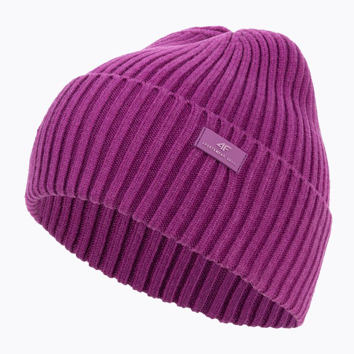 Зимна шапка за жени 4F лилава H4Z22-CAD004 3