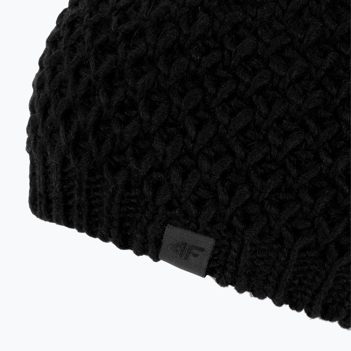 Зимна шапка за жени 4F черна H4Z22-CAD014 3