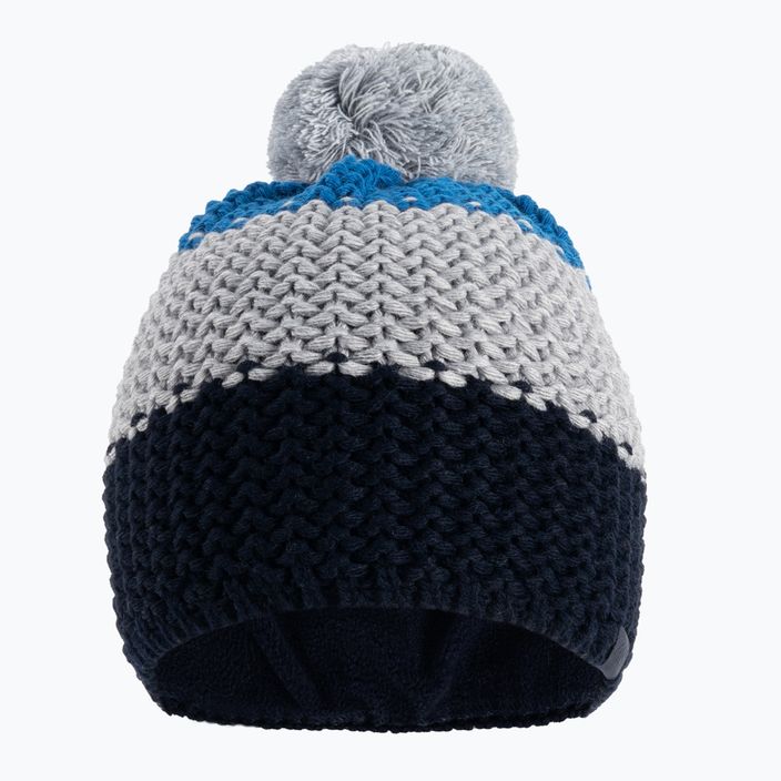 Детска зимна шапка 4F сиво-синя HJZ22-JCAM006 2