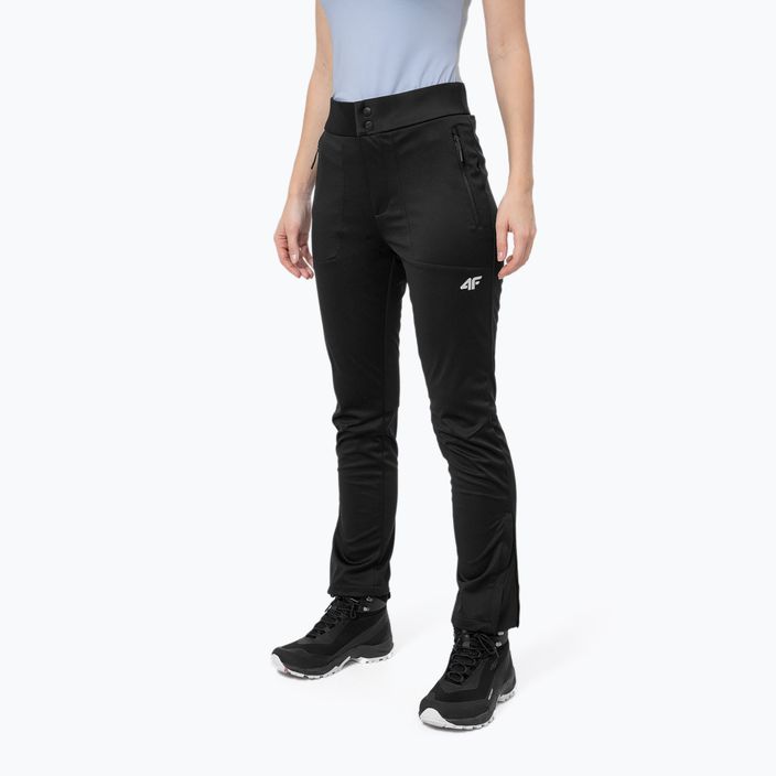 Дамски панталон за трекинг 4F черен H4Z22-SPDTR061 4