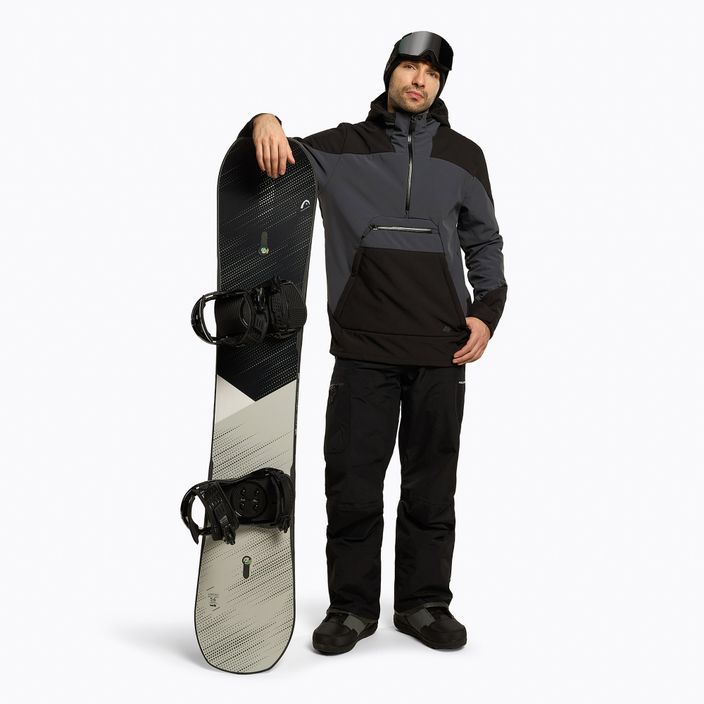 Мъжко яке за сноуборд 4F черно H4Z22-SFM002F 2