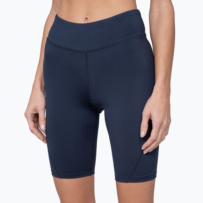 Дамски къси панталони за йога 4F H4Z22-SKDF012 тъмно сиво