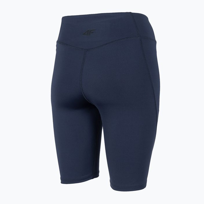 Дамски къси панталони за йога 4F H4Z22-SKDF012 тъмно сиво 4