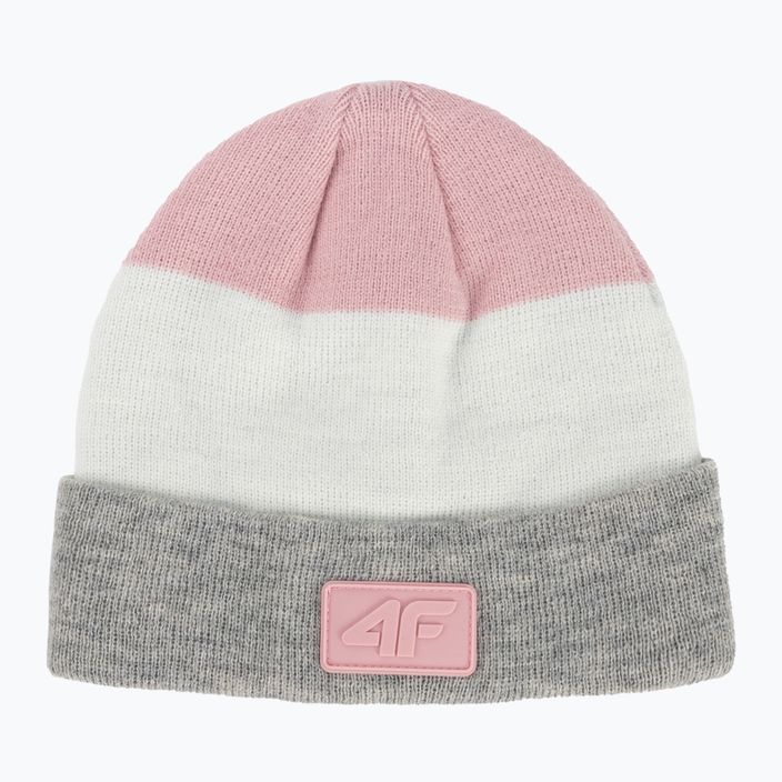 Детска зимна шапка 4F розова HJZ22-JCAD002 5