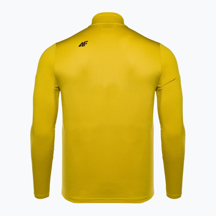 Мъжка термална тениска 4F yellow H4Z22-BIMD030 3