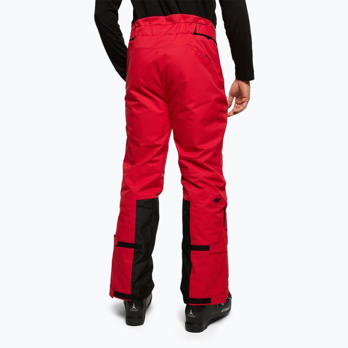 Мъжки ски панталони 4F червени H4Z22-SPMN006 3
