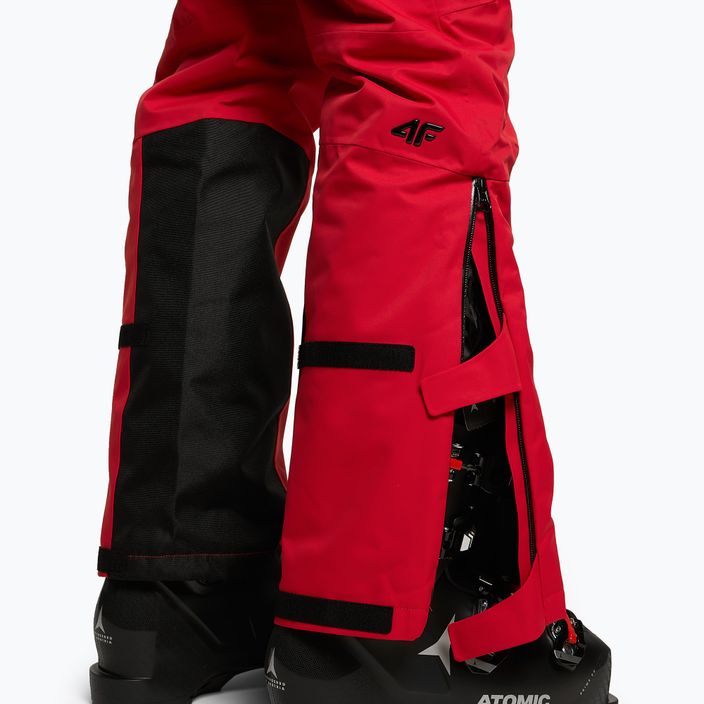 Мъжки ски панталони 4F червени H4Z22-SPMN006 5