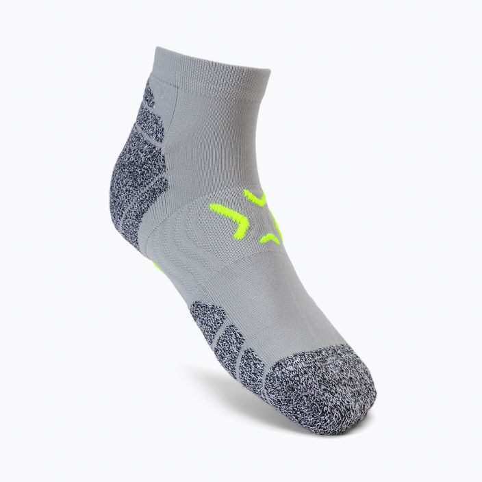 Мъжки тренировъчни чорапи 4F H4Z22-SOM001 сиво-зелени 2